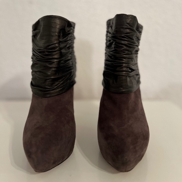 L.A.M.B. Scrunched Platform boot 7.5 - Picture 1 of 3